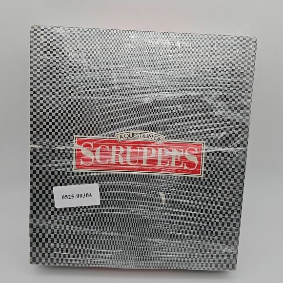 VTG A Question Of Scruples Card Game 4619 1986 Milton Bradley - Missing 1 Card - Picture 13 of 13